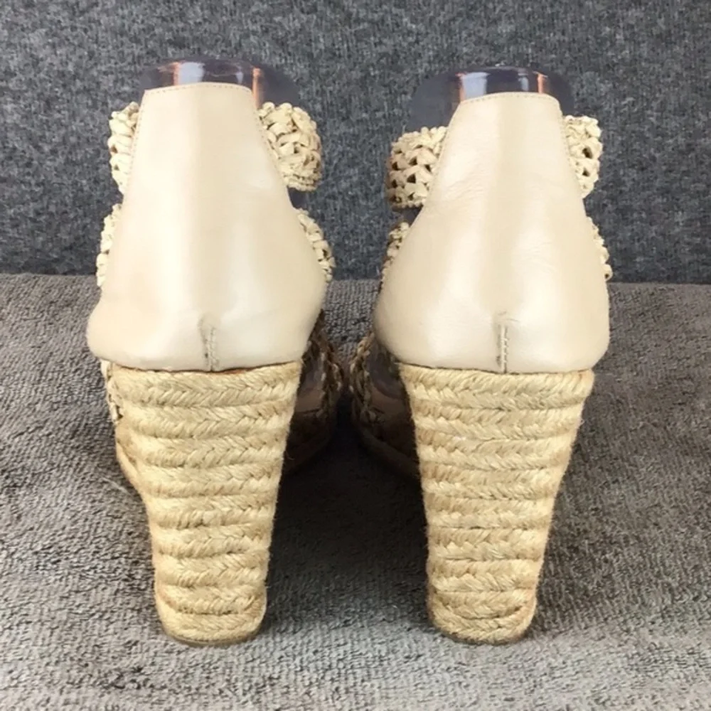 Jean-Michel Cazabat Espadrilles Wedge Sandals Sz‎ 8.5